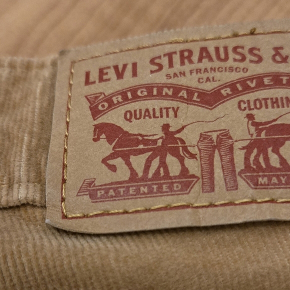 Ladies Levi 721 size 30 corduroy skinny pants - Picture 9 of 11
